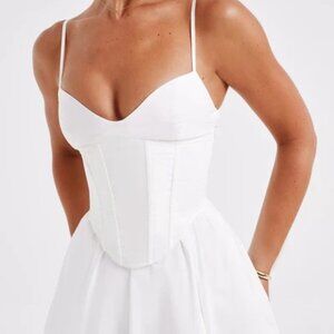 MARIELLA MIDI DRESS - IVORY